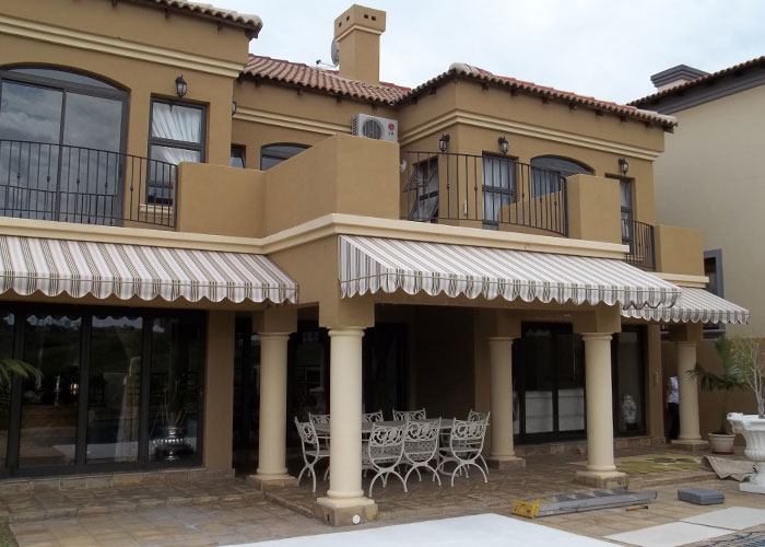 Canvas Wedge Awning